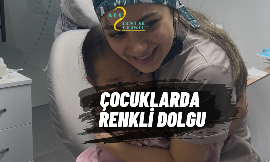 Çocuklarda Renkli Dolgular